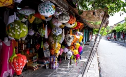 Hoi an lantern market