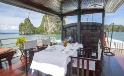 Prince Junk 2 cabin ourdoor dinning room