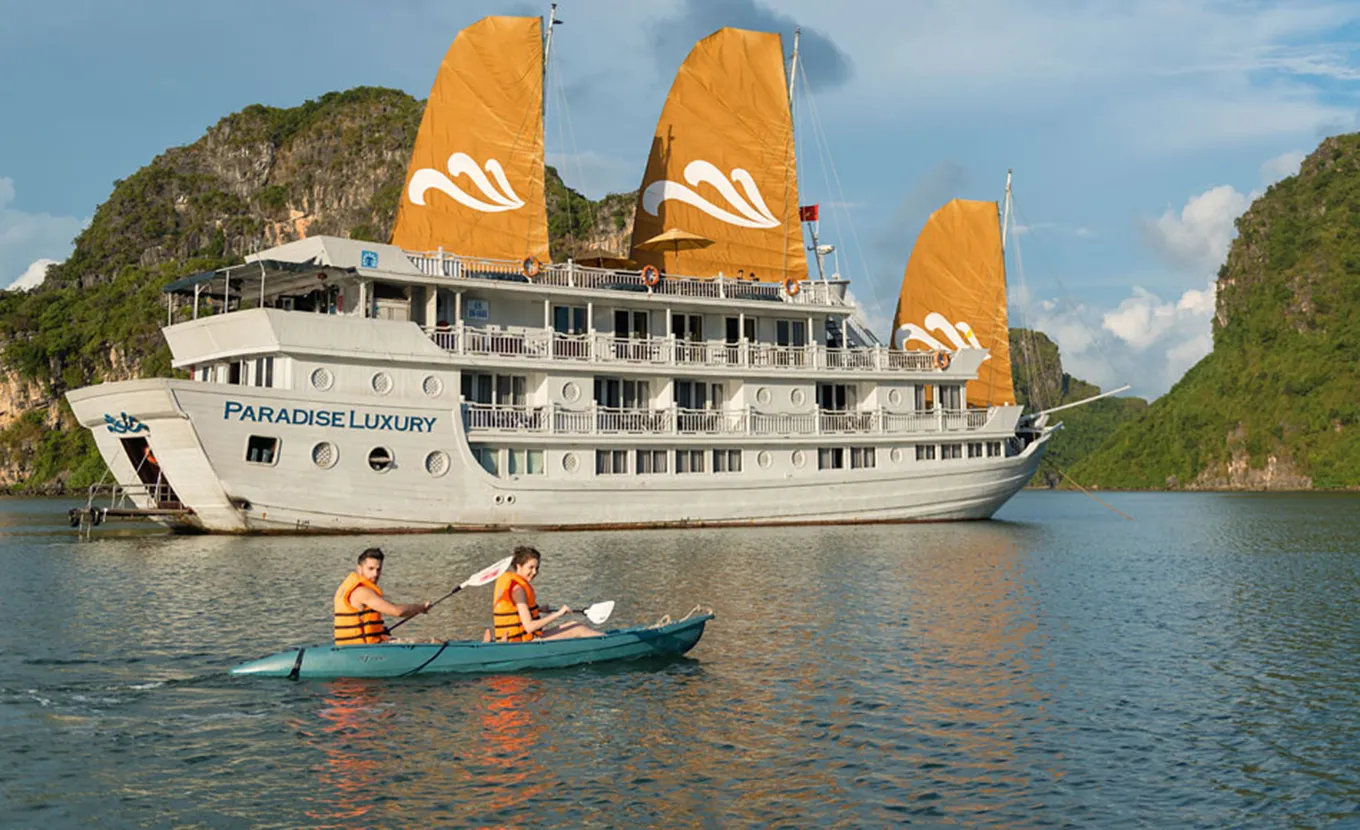 Paradise Luxury Kreuzfahrt - Halong Bucht 2 Tage 1 Nacht
